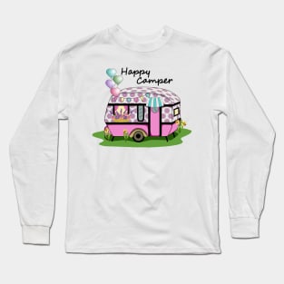 Happy Camper Long Sleeve T-Shirt